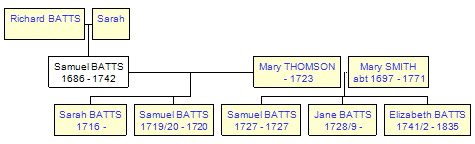 Mini tree diagram