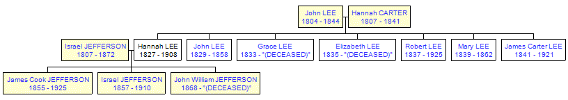 Mini tree diagram